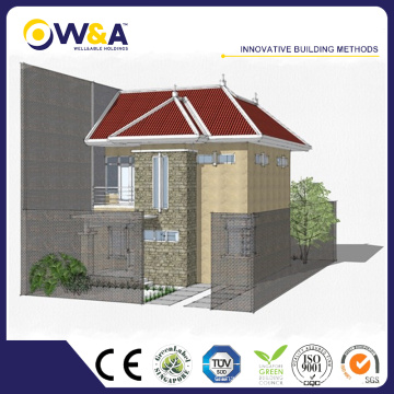 (WAD4001-100M) China Concrete Modular Homes und Preise Modular Homes Verkauf Vorgefertigte Townhouses